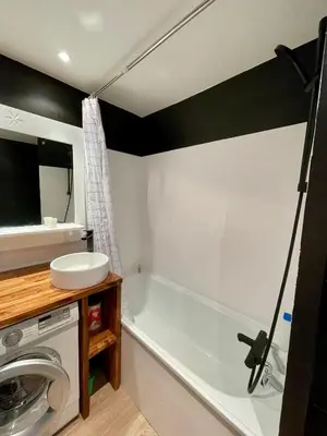 Salle de bains dans l'établissement Studio Tignes Le Lavachet