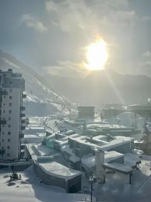 L'établissement Studio Tignes Le Lavachet en hiver