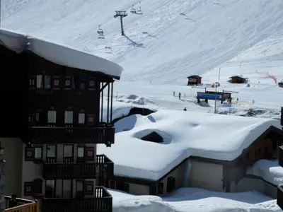 L'établissement Chalet Club Iii - Appartement proche des pistes et commerces·Balcon MAE-3584 en hiver