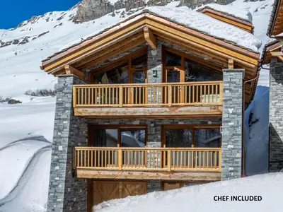 L'établissement Chalet de luxe avec piscine, sauna, hammam, cinéma et salle de jeu - FR-1-694-3 en hiver