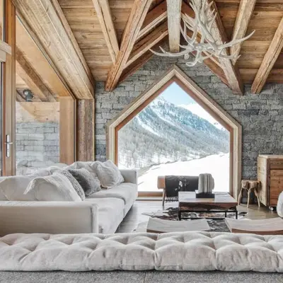 Chalet de luxe avec piscine
