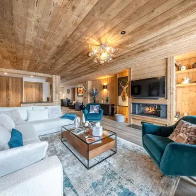 Appartement de luxe avec cheminée