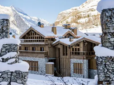 Plan de l'établissement Appartement Standing 4 Pièces - Résidence Neuve au Pied des Pistes - Val-d'Isère - FR-1-694-40