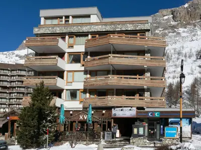 Vue générale sur la montagne ou vue sur la montagne depuis l'appartement