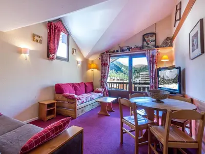 Plan de l'établissement Studio cabine cosy avec wifi et parking à Val-d'Isère - FR-1-694-55