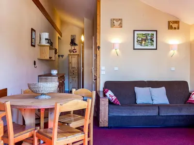 Plan de l'établissement Studio cabine cosy avec wifi et parking à Val-d'Isère - FR-1-694-55