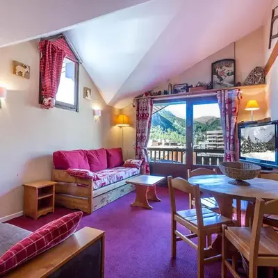 Studio cabine cosy avec wifi et parking à Val-d'Isère - FR-1-694-55