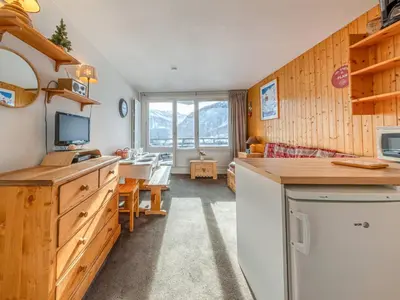 Plan de l'établissement Studio cosy skis aux pieds à La Daille, 4 pers, balcon Sud - FR-1-694-60