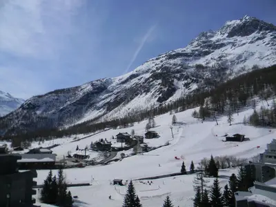 Plan de l'établissement Studio cosy skis aux pieds à La Daille, 4 pers, balcon Sud - FR-1-694-60