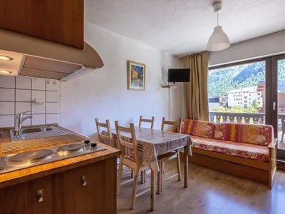 Vue générale sur la montagne ou vue sur la montagne depuis l'appartement
