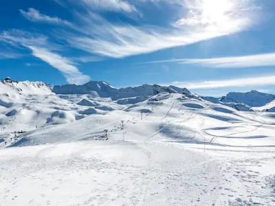 L'établissement Studio cosy avec wifi proche centre Val-d'Isère - FR-1-694-86 en hiver