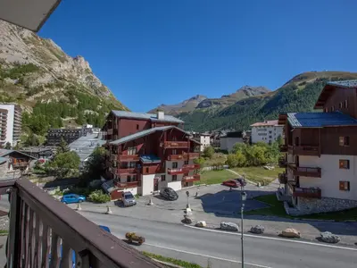 Vue générale sur la montagne ou vue sur la montagne depuis l'appartement