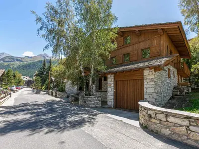 Vue générale sur la montagne ou vue sur la montagne depuis l'appartement