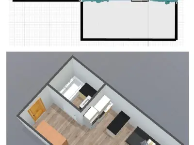 Plan de l'établissement Studio chaleureux au cœur de Val-d'Isère, animaux acceptés - FR-1-694-110
