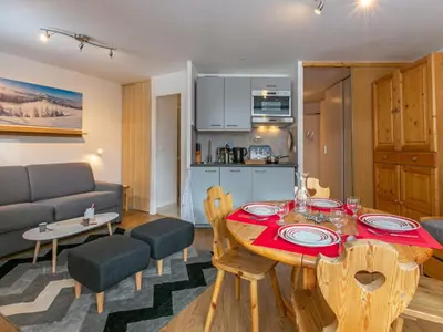 Cuisine ou kitchenette dans l'établissement Studio Sud avec Balcon, Animaux Bienvenus - FR-1-694-121