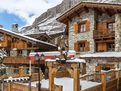 Vue générale sur la montagne ou vue sur la montagne depuis l'appartement