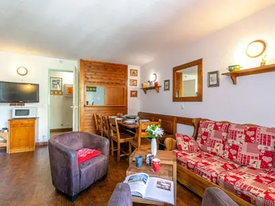 Cuisine ou kitchenette dans l'établissement Duplex 4 pièces avec WiFi, parking et animaux acceptés - FR-1-694-139