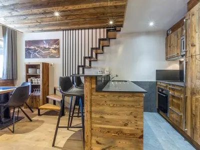 Plan de l'établissement Appartement luxe avec wifi et parking sur les pistes au cœur de Val-d'Isère - FR-1-694-133