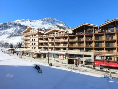 Plan de l'établissement Appartement luxe avec wifi et parking sur les pistes au cœur de Val-d'Isère - FR-1-694-133