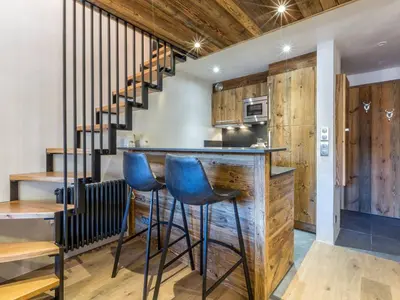 Plan de l'établissement Appartement luxe avec wifi et parking sur les pistes au cœur de Val-d'Isère - FR-1-694-133