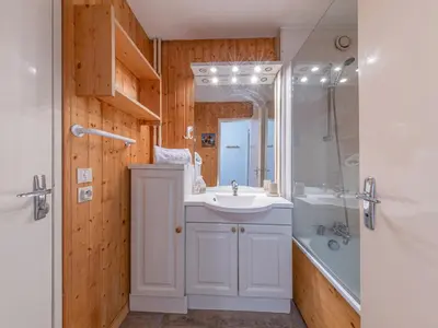 Plan de l'établissement Appartement confortable skis aux pieds à La Daille, animaux admis - FR-1-694-127