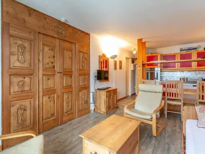 Plan de l'établissement Appartement confortable skis aux pieds à La Daille, animaux admis - FR-1-694-127
