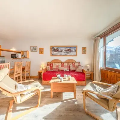 Appartement confortable skis aux pieds à La Daille