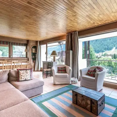 Val-d'Isère: Appartement spacieux avec balcon et 7 couchages - FR-1-694-142