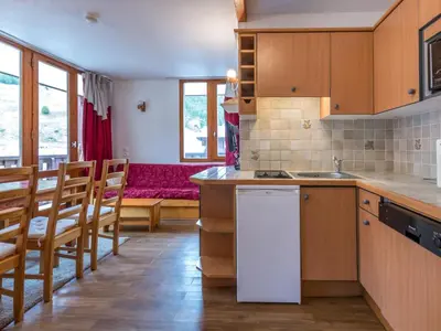 Plan de l'établissement Appartement cosy avec wifi et parking - Pied des pistes, proche village enfants - FR-1-694-140