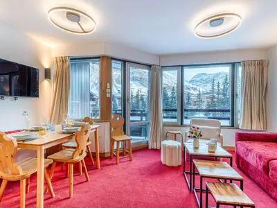 Plan de l'établissement Studio rénové avec wifi, 2/4 pers, Val-d'Isère - FR-1-694-152