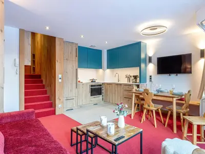 Plan de l'établissement Studio rénové avec wifi, 2/4 pers, Val-d'Isère - FR-1-694-152