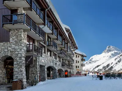 Vue générale sur la montagne ou vue sur la montagne depuis l'appartement