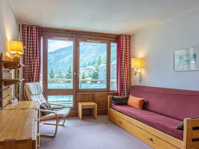 Vue générale sur la montagne ou vue sur la montagne depuis l'appartement