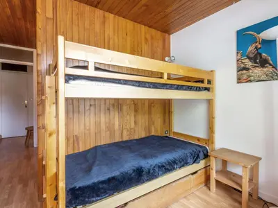 Un ou plusieurs lits dans un hébergement de l'établissement Appartement confortable au sud avec balcon et lave-linge - FR-1-694-180