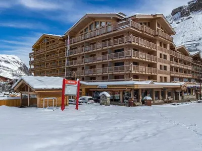 L'établissement Appartement élégant 3 pièces cabine avec wifi, skis aux pieds, en résidence de standing à Val-d'Isère - FR-1-694-218 en hiver