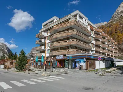 Vue générale sur la montagne ou vue sur la montagne depuis l'appartement