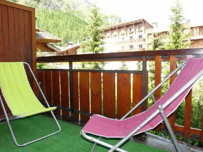 Plan de l'établissement Appartement de charme rénové avec belles prestations, au pied des pistes à Val-d'Isère - FR-1-694-228