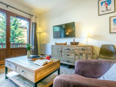 Plan de l'établissement Appartement de charme rénové avec belles prestations, au pied des pistes à Val-d'Isère - FR-1-694-228