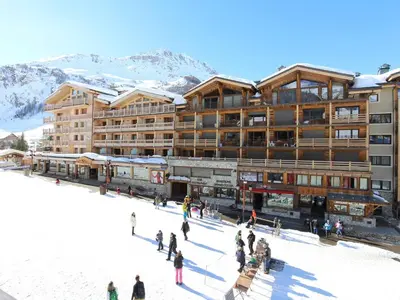 L'établissement Appartement cosy avec wifi et parking, ski aux pieds - FR-1-694-234 en hiver