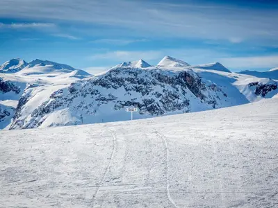 L'établissement Appartement rénové avec wifi, garage et balcon sud à Val-d'Isère - FR-1-694-232 en hiver