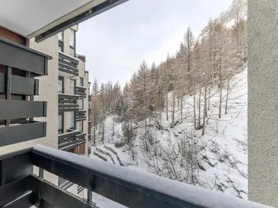 L'établissement Appartement rénové 2 pièces à Val-d'Isère, balcon, animaux acceptés - FR-1-694-241 en hiver