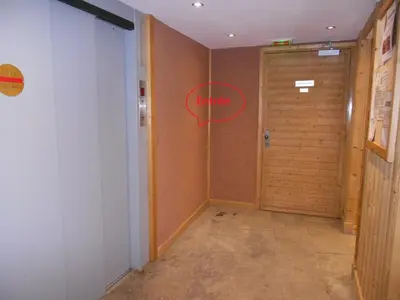 Plan de l'établissement Studio cosy avec wifi, centre village, près des pistes - Val-d'Isère - FR-1-694-250
