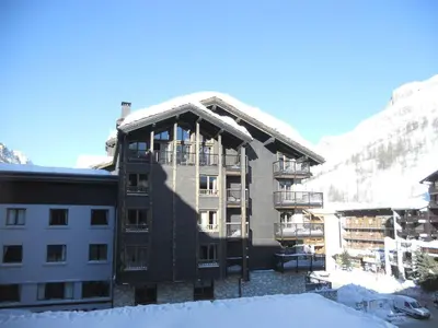 Vue générale sur la montagne ou vue sur la montagne depuis l'appartement