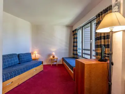 Coin salon dans l'établissement Studio nord simple avec WiFi, 2 pers., Val-d'Isère - FR-1-694-253