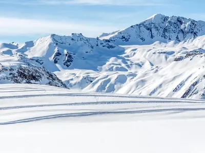 L'établissement Studio avec Wifi et animaux admis à Val-d'Isère - FR-1-694-264 en hiver