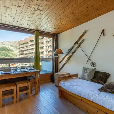 Studio confortable au cœur de Val-d'Isère avec Wifi