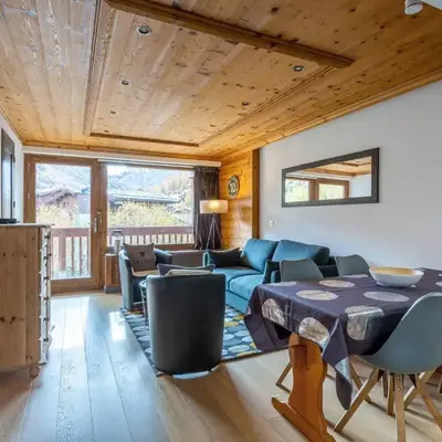 Appartement élégant à Val-d'Isère avec balcon