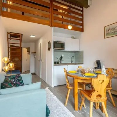 Charmant studio à Val-d'Isère avec balcon Sud/Ouest