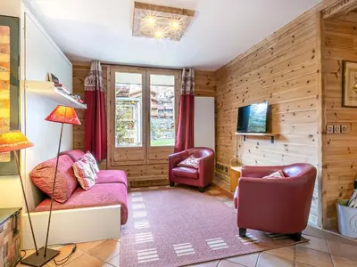 Plan de l'établissement Appartement confortable et bien équipé à Val-d'Isère avec parking et terrasse - FR-1-694-301