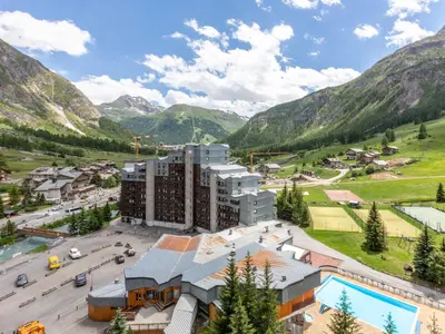 Vue générale sur la montagne ou vue sur la montagne depuis l'appartement
